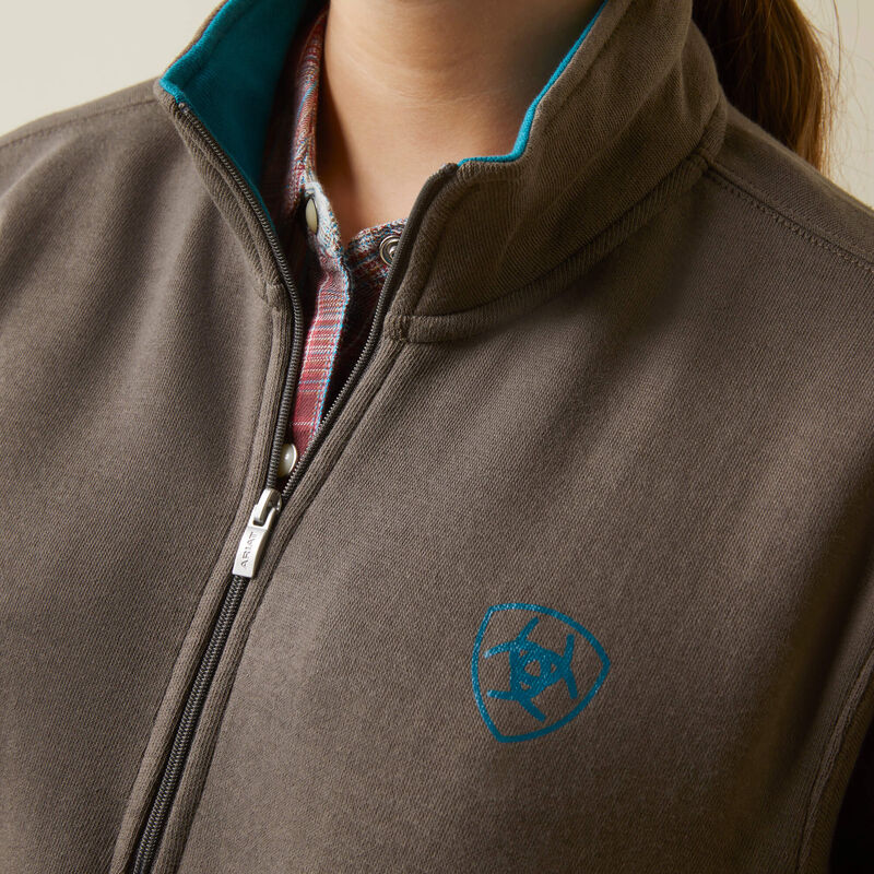 Damska bluza Ariat Logo Zip Sweatshirt