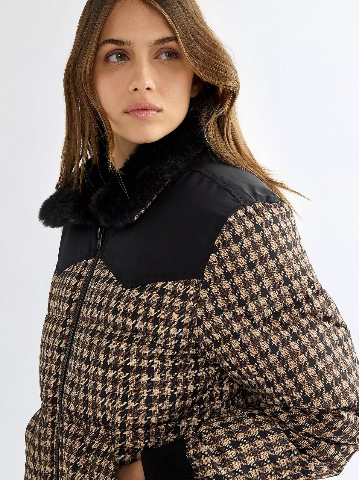 Kurtka damska Wrangler - Regular Western Puffer