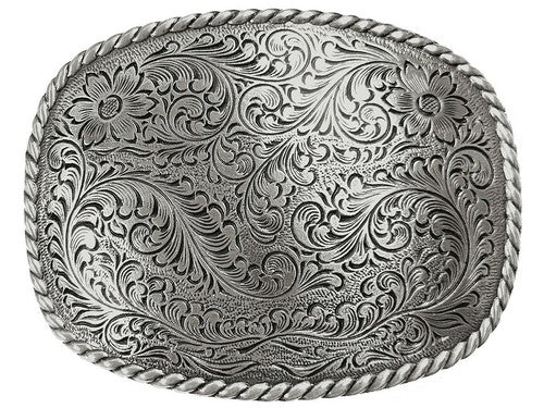 Klamra do paska Western Floral Scroll