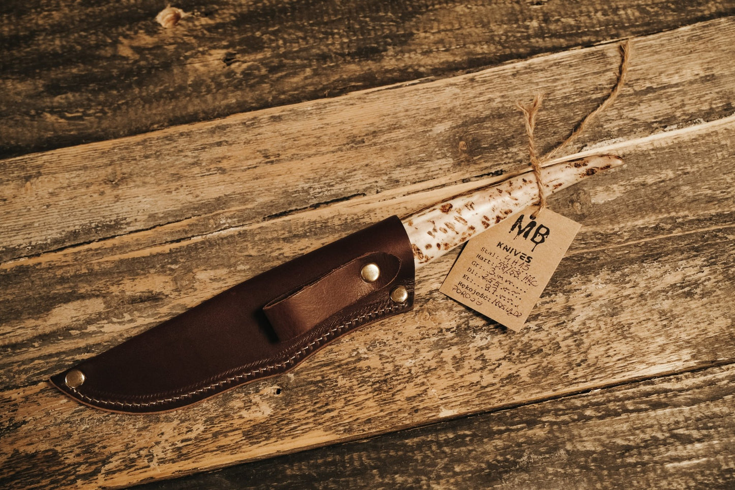 Nóż Custom MB KNIVES