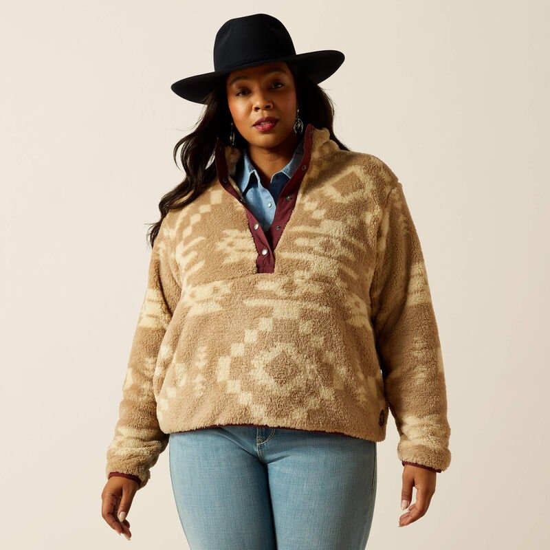Bluza damska Ariat Berber Snap Front