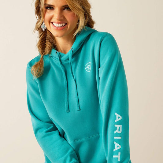 Bluza damska z kapturem Ariat  Logo 2.0 - Latigo  Bay
