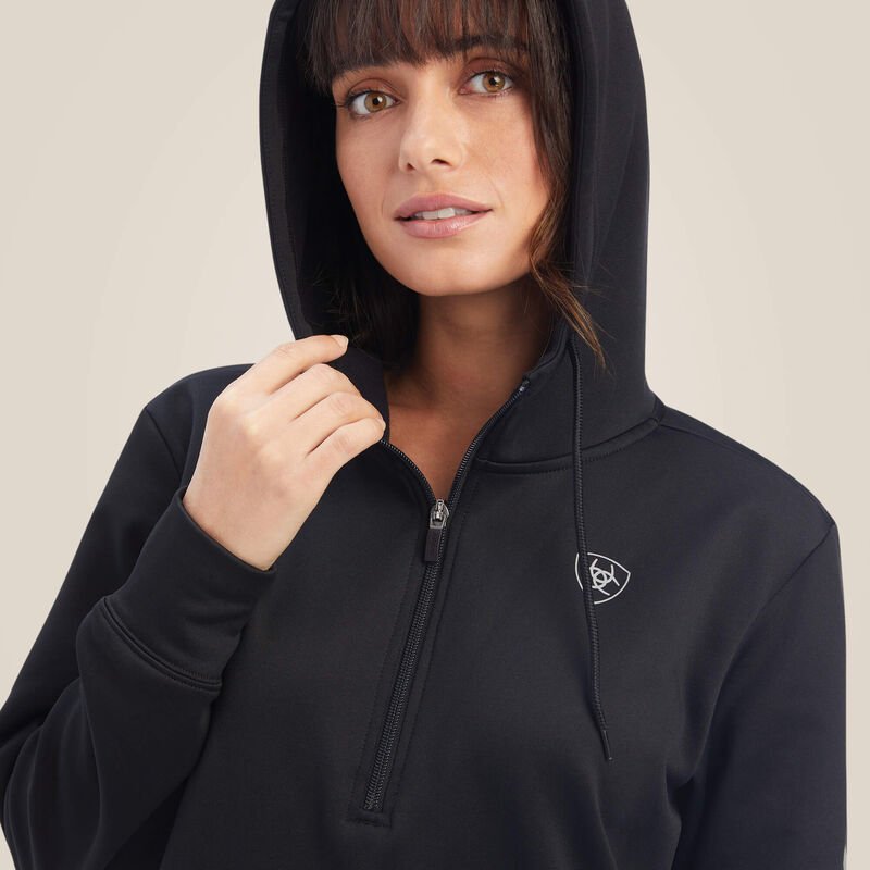 Bluza z kapturem Ariat Tek Hoodie 1/2 Zip Hoodie