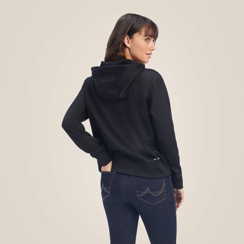 Bluza z kapturem Ariat Tek Hoodie 1/2 Zip Hoodie