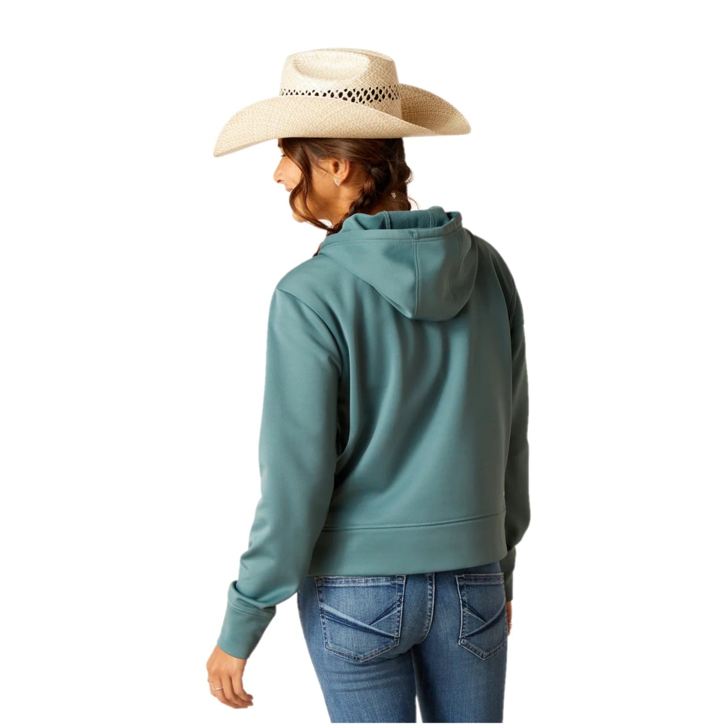 Bluza z kapturem damska Ariat TEK Zip North Atlantic