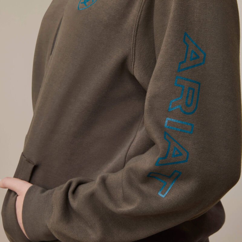 Damska bluza Ariat Logo Zip Sweatshirt