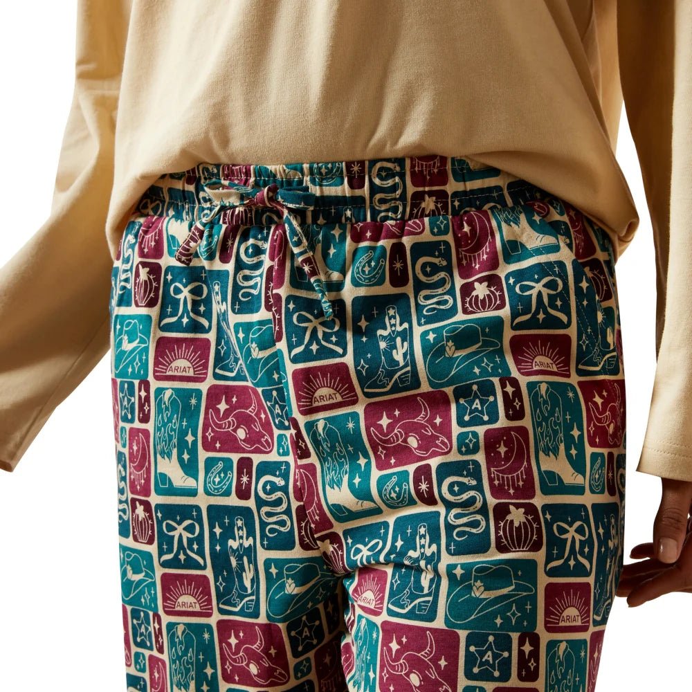 Piżama Ariat Women Dreams- Western Blocks
