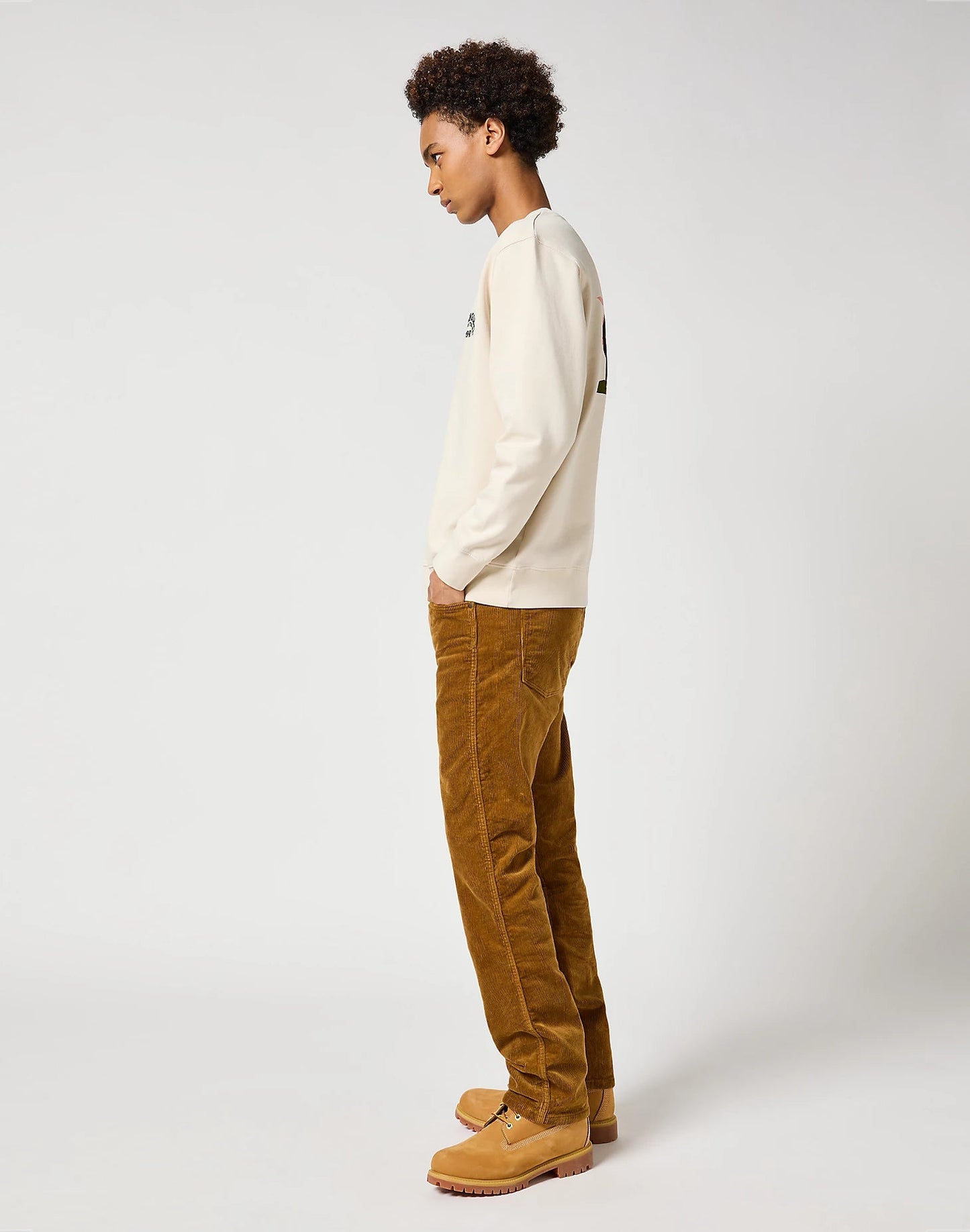 Męska bluza Wrangler Relaxed Crew Neck Sweatshirt in Vintage