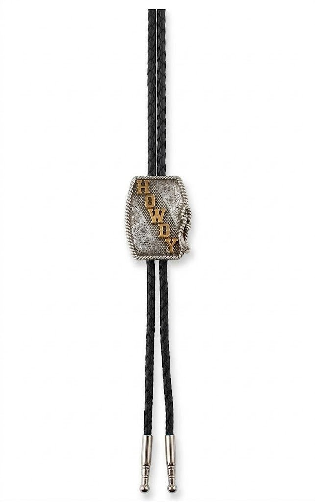 Bolo Tie Howdy Western