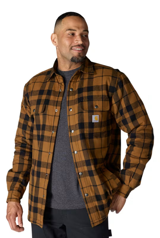 Koszula Wierzchnia Carhartt Heavyweight Flannel Sherpa