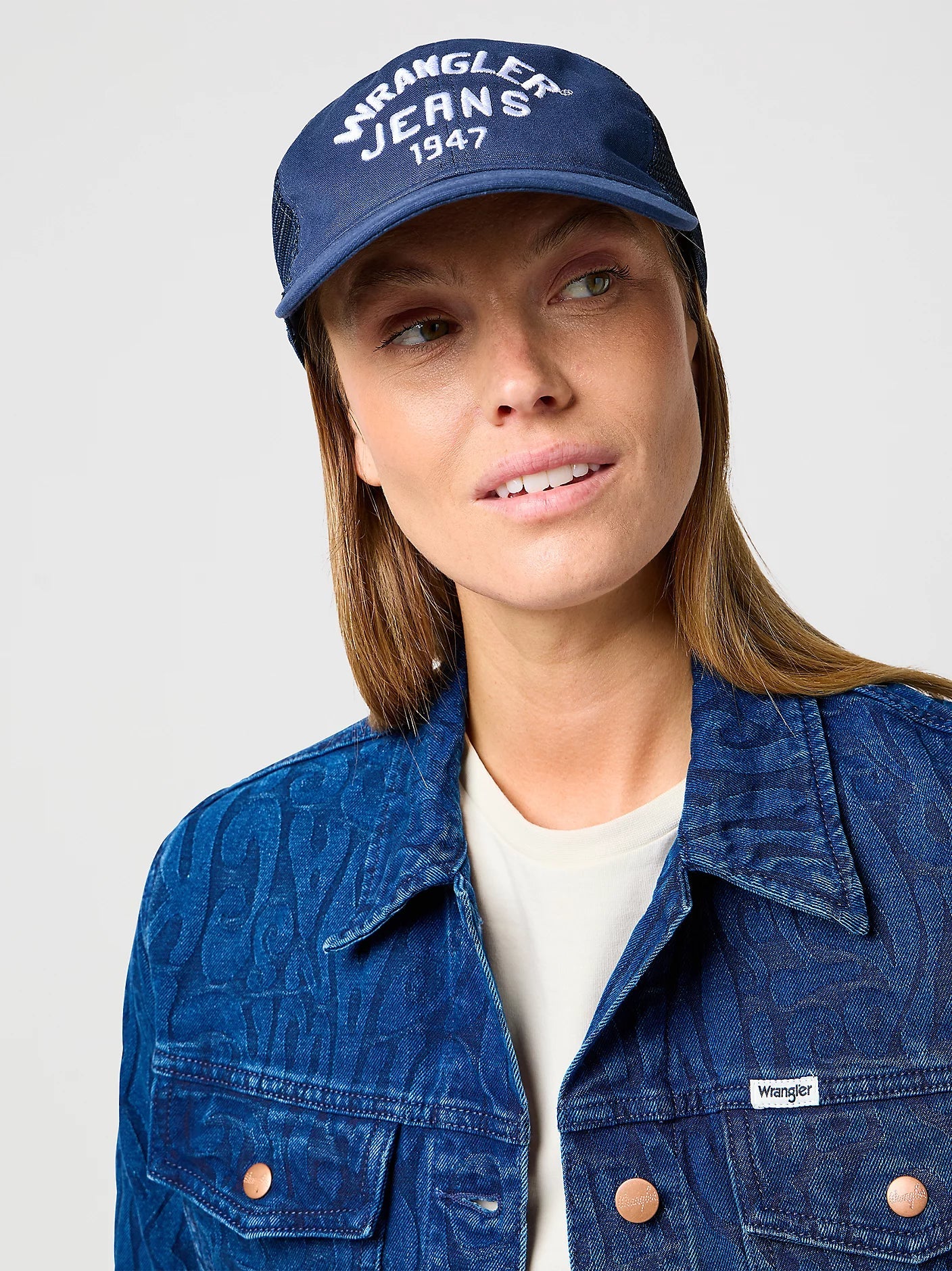 Czapka z daszkiem Wrangler Jeans 1947 Trucker Cap