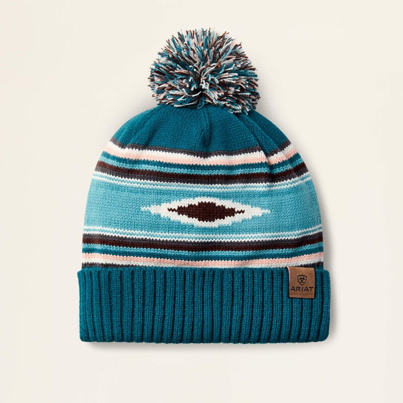 Czapka Ariat Serape Turquise