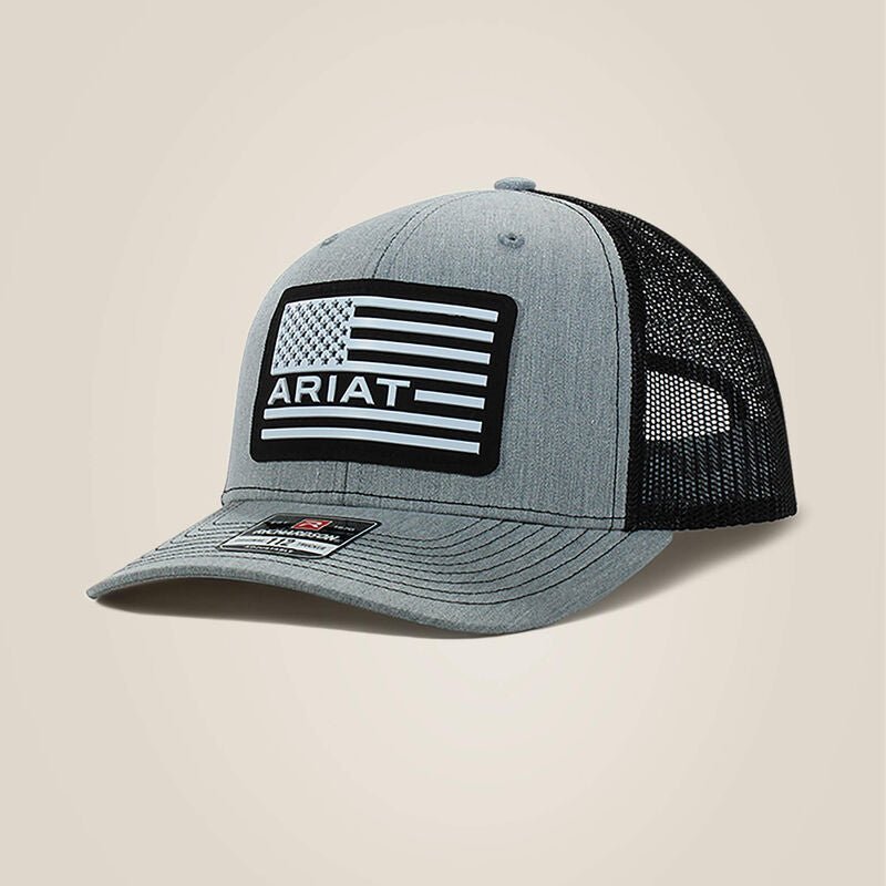 Czapka Ariat USA Flag Patch Logo Trucker
