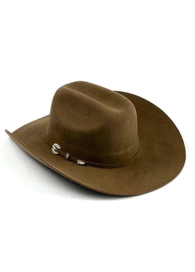 Kapelusz filcowy BullHide Kingman 4X Khaki