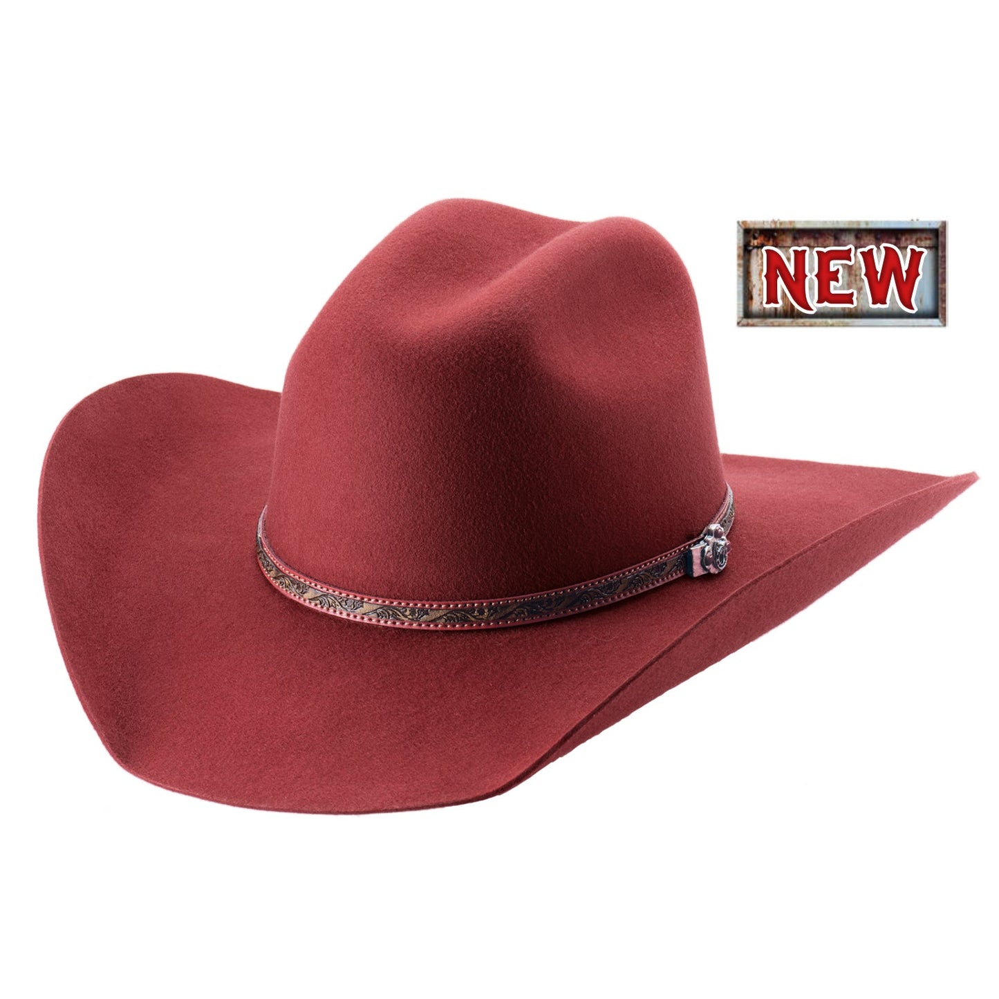 Kapelusz filcowy BullHide Life With You Carmine