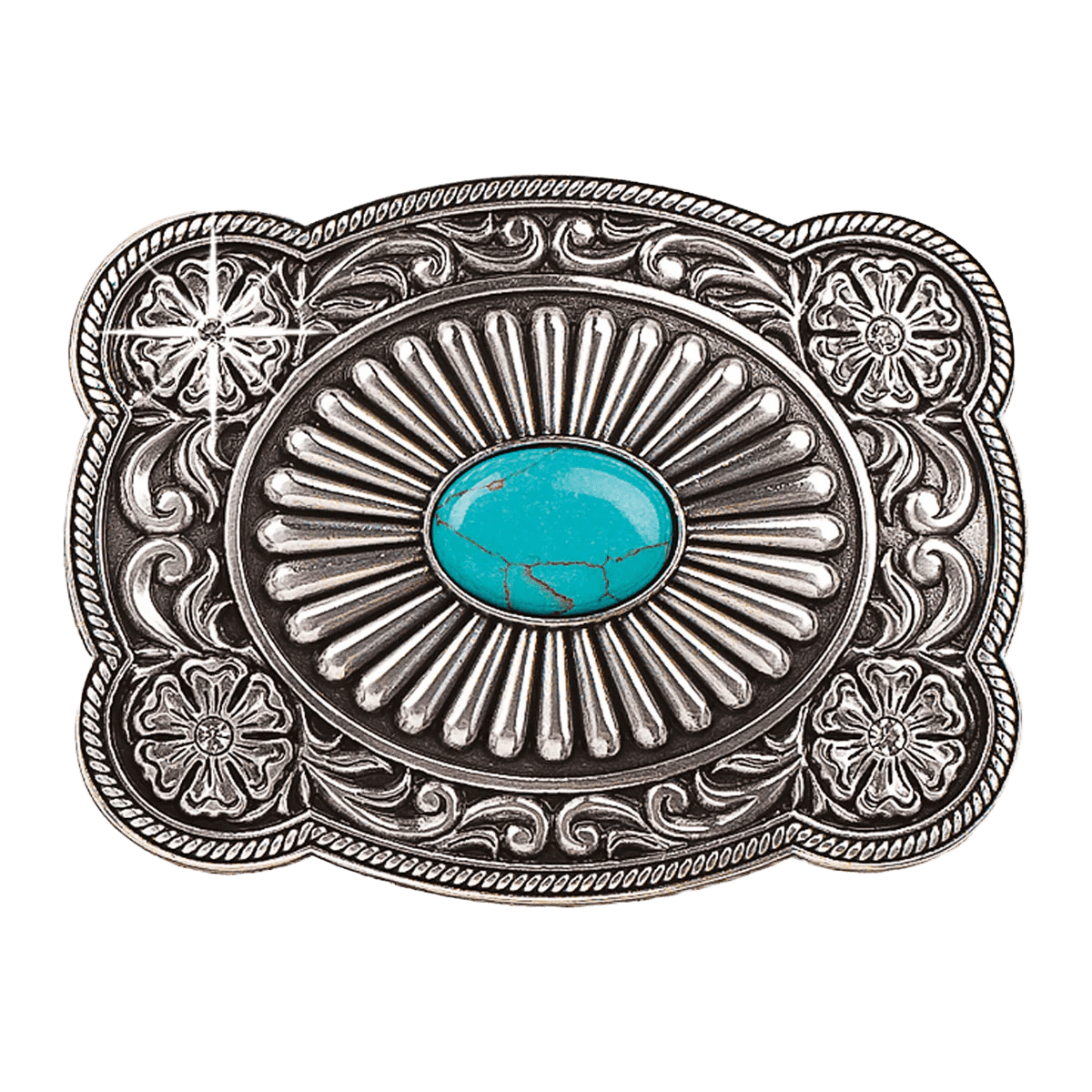 Klamra Blazin Roxx Ladies Silver & Turquoise