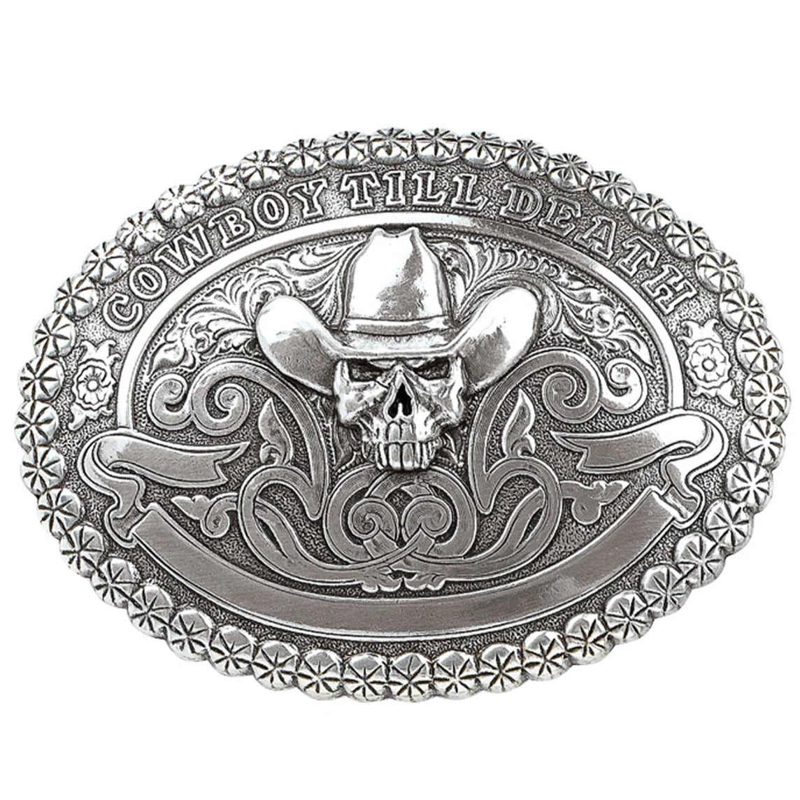 Klamra Crumrine Cowboy Till Death Buckle