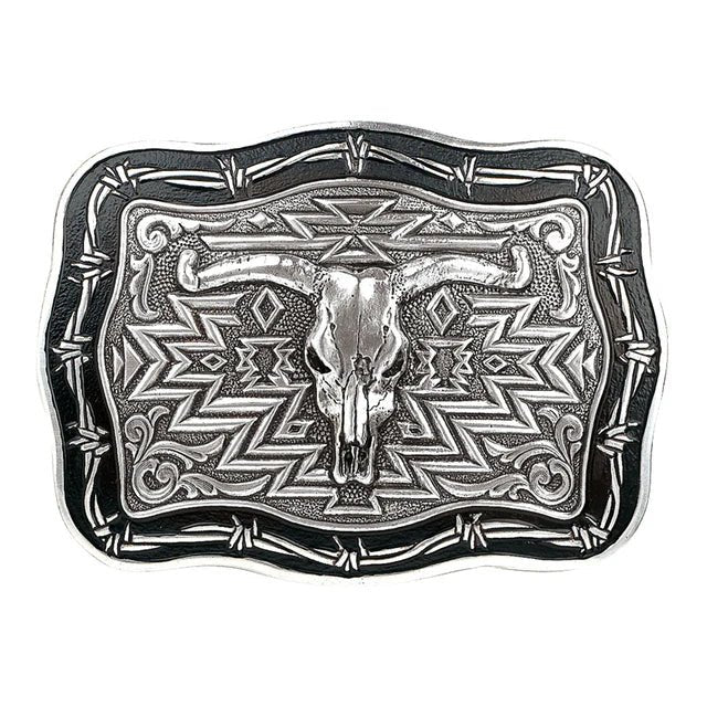 Klamra Crumrine Vintage Steer Skull Buckle
