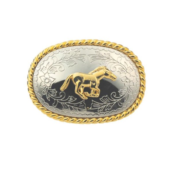 Klamra do paska Gold Mustang