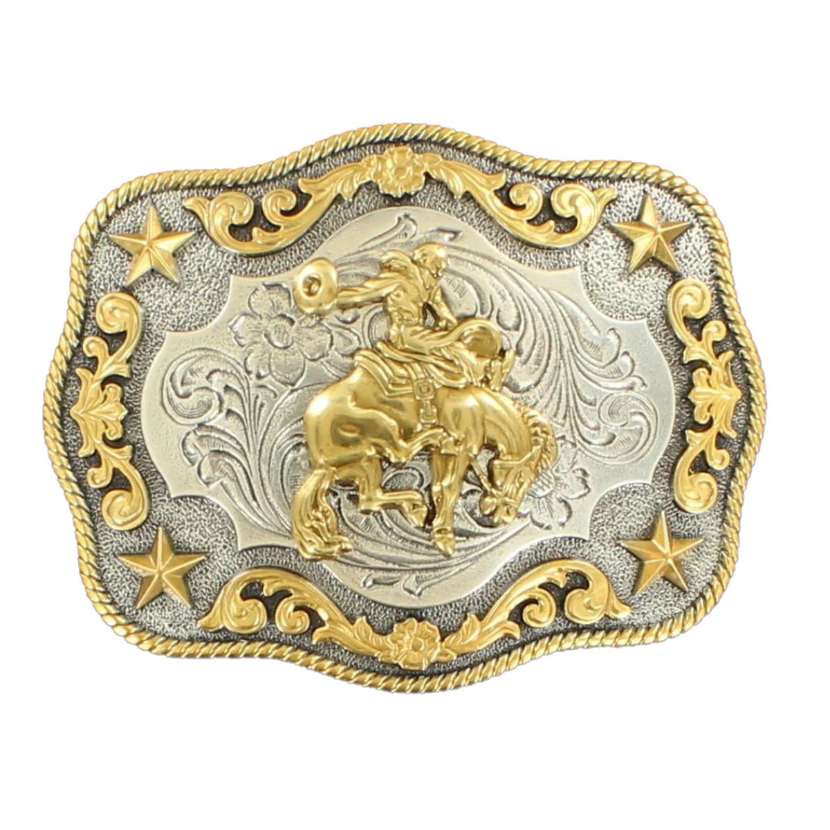 Klamra Nocona Saddle Bronc Gold Star