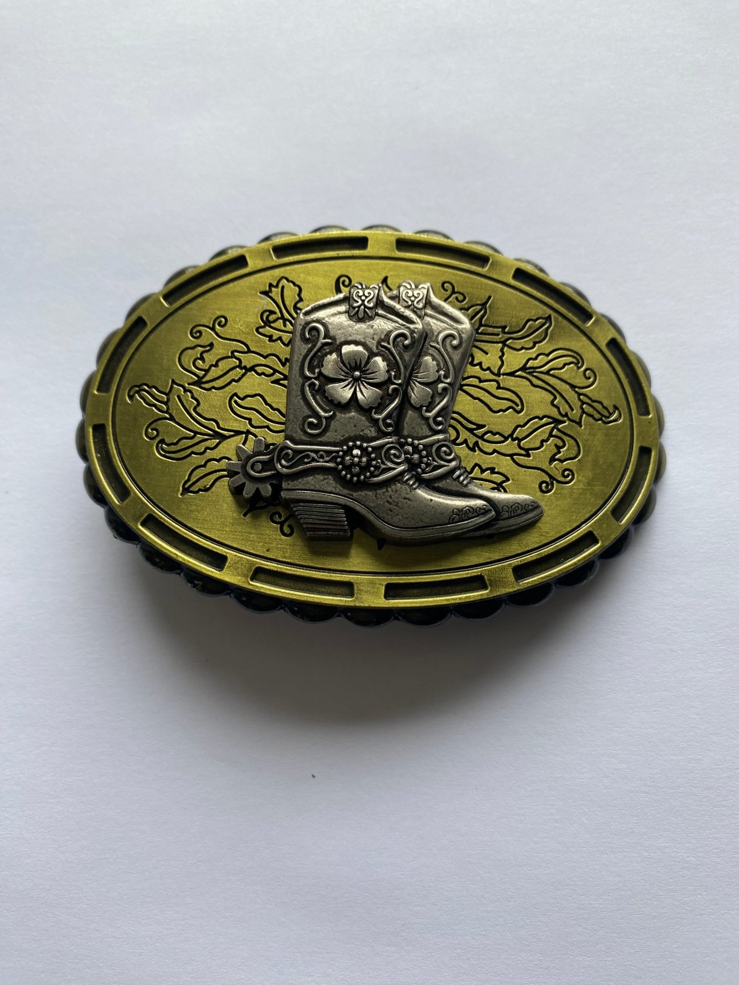 Złota klamra- Cowboyboots