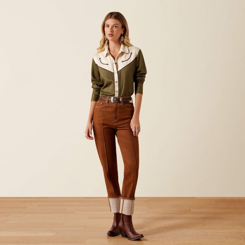 Damska Koszula Kowbojska Bellamy Western Snap Shirt