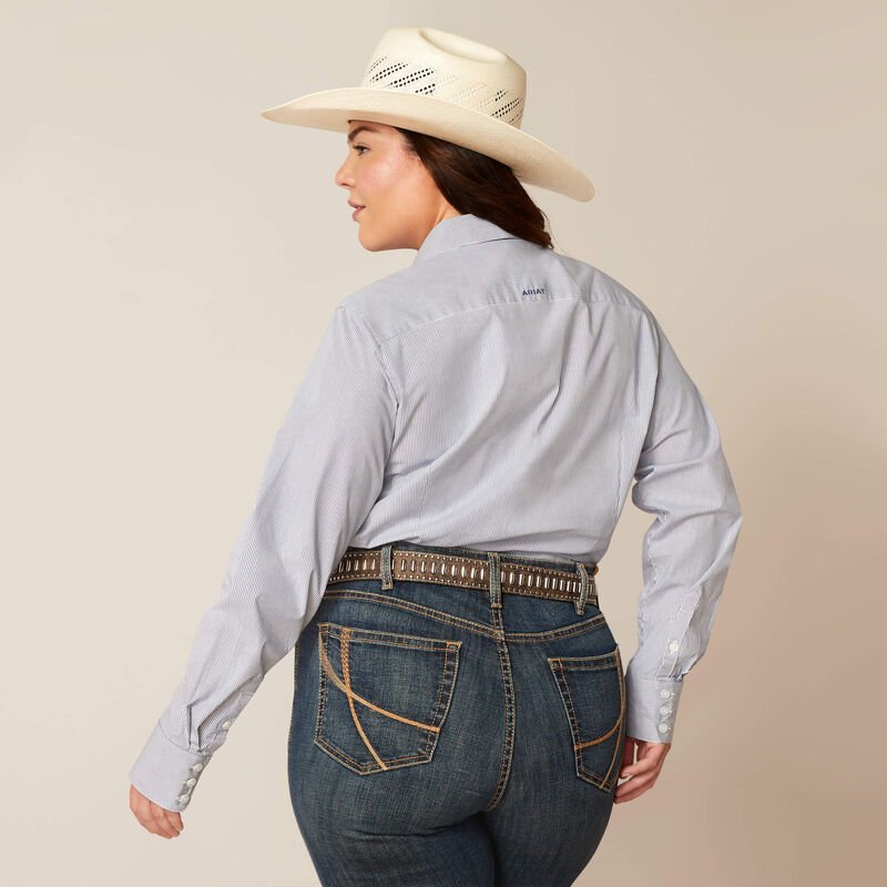 Koszula damska Ariat Kirby Stretch TRUE BLUE