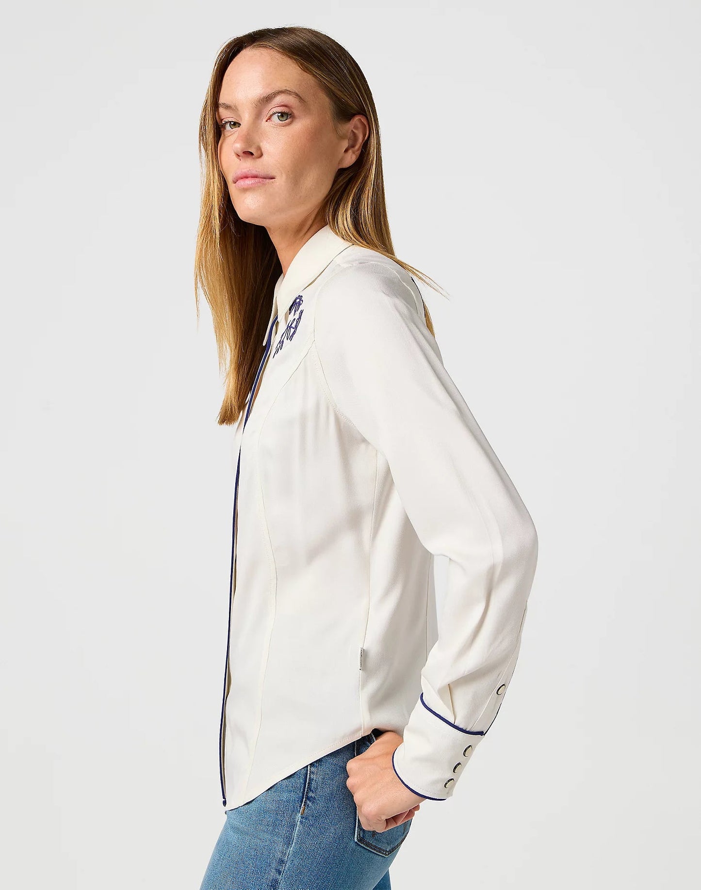 Koszula damska Wrangler Vintage White