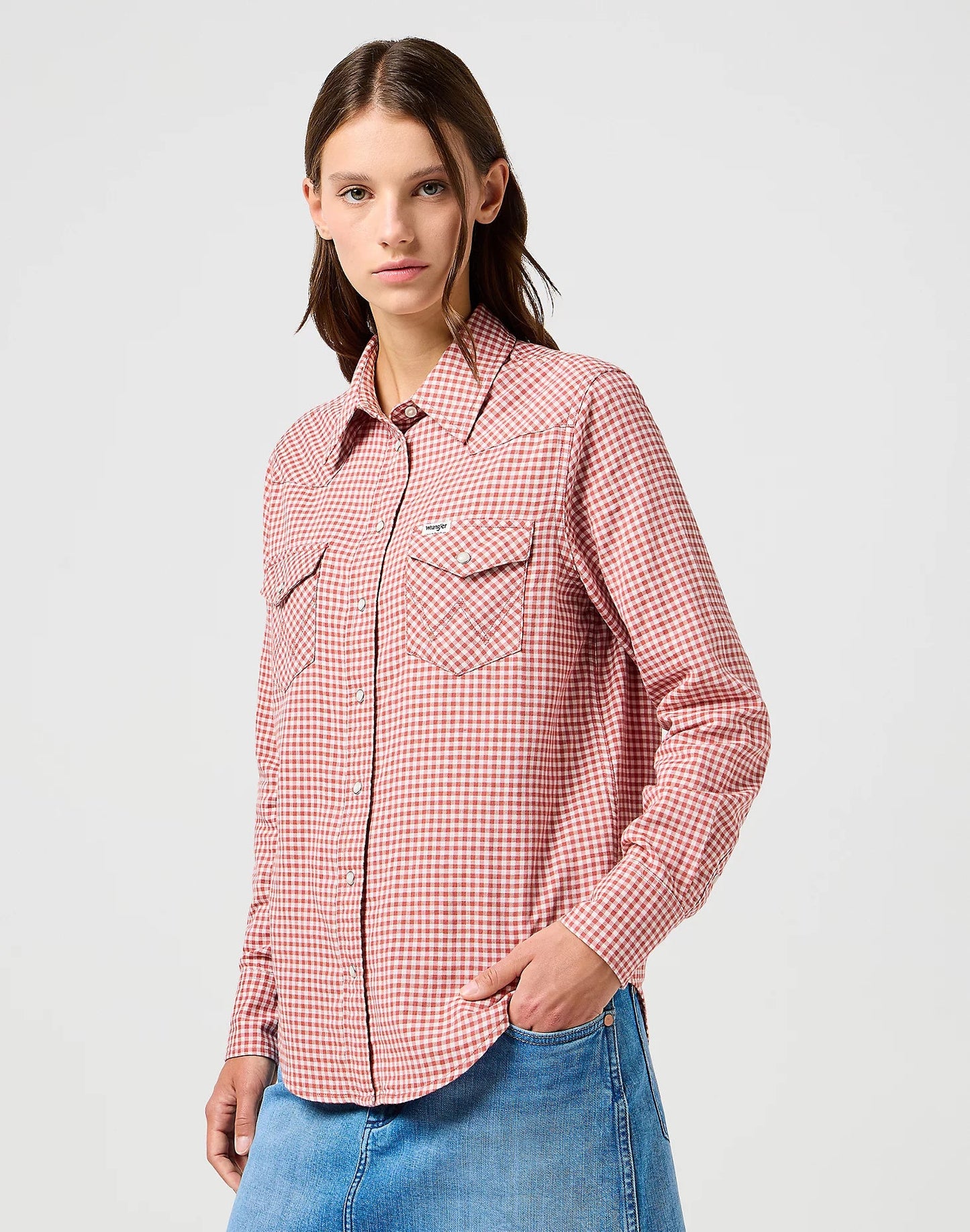 Koszula Damska Wrangler Western Red
