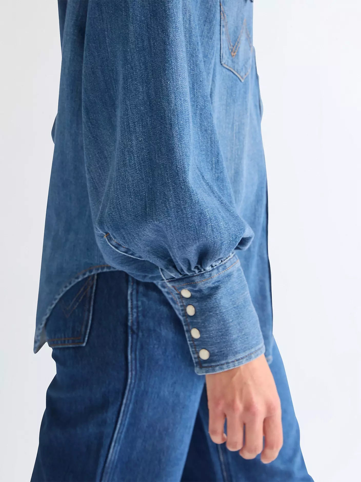 Koszula Wrangler Relaxed Exaggerated Western