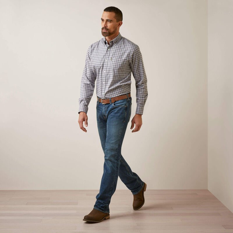 Koszula Ariat Clement GREY CHECK