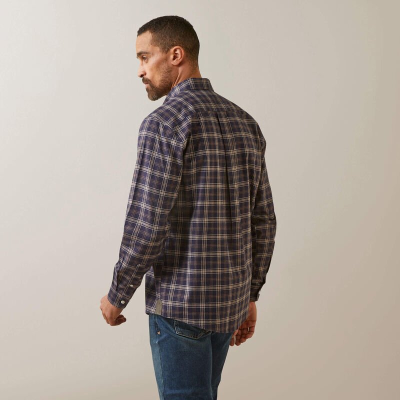 Koszula Ariat Clement Navy Plaid