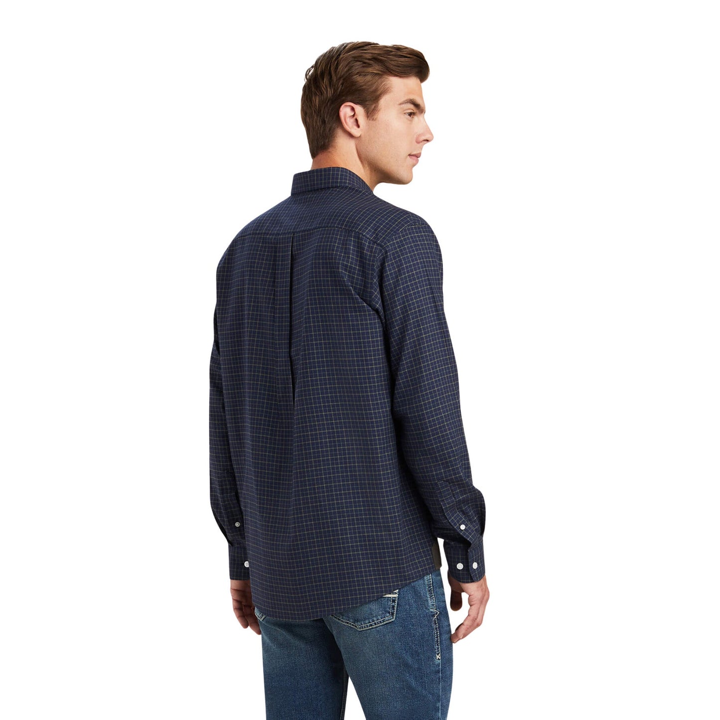 Koszula Ariat Clement Navy Tattersall