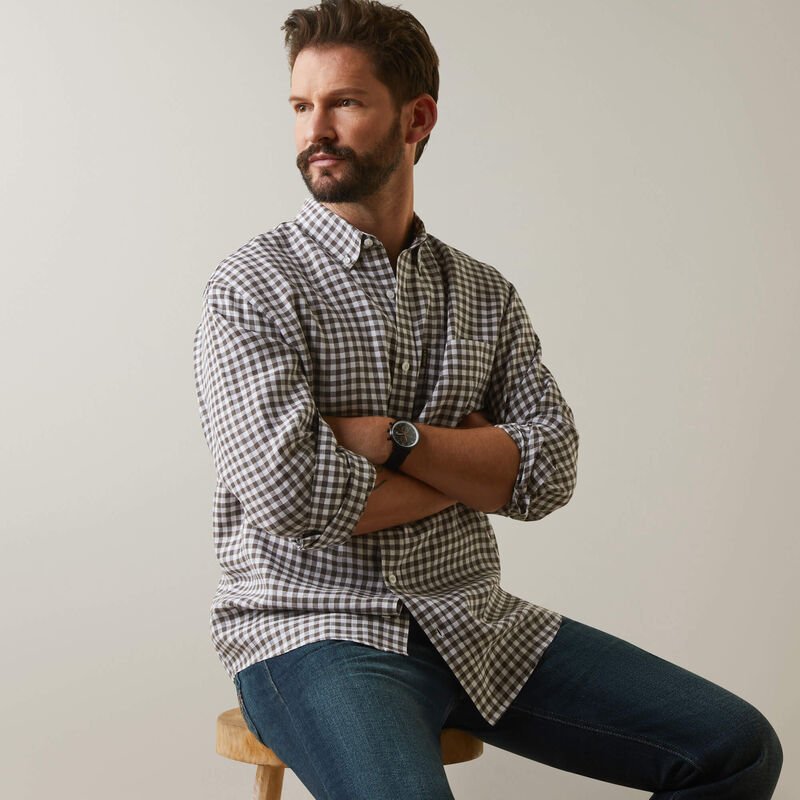 Koszula Ariat Sonoma BANYAN BARK CHECK