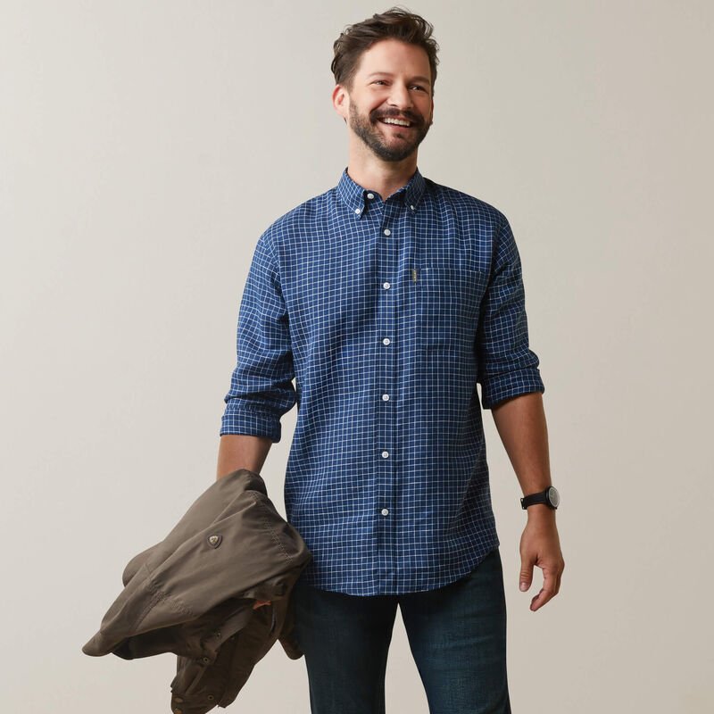 Koszula Ariat Sonoma Navy Tattersal