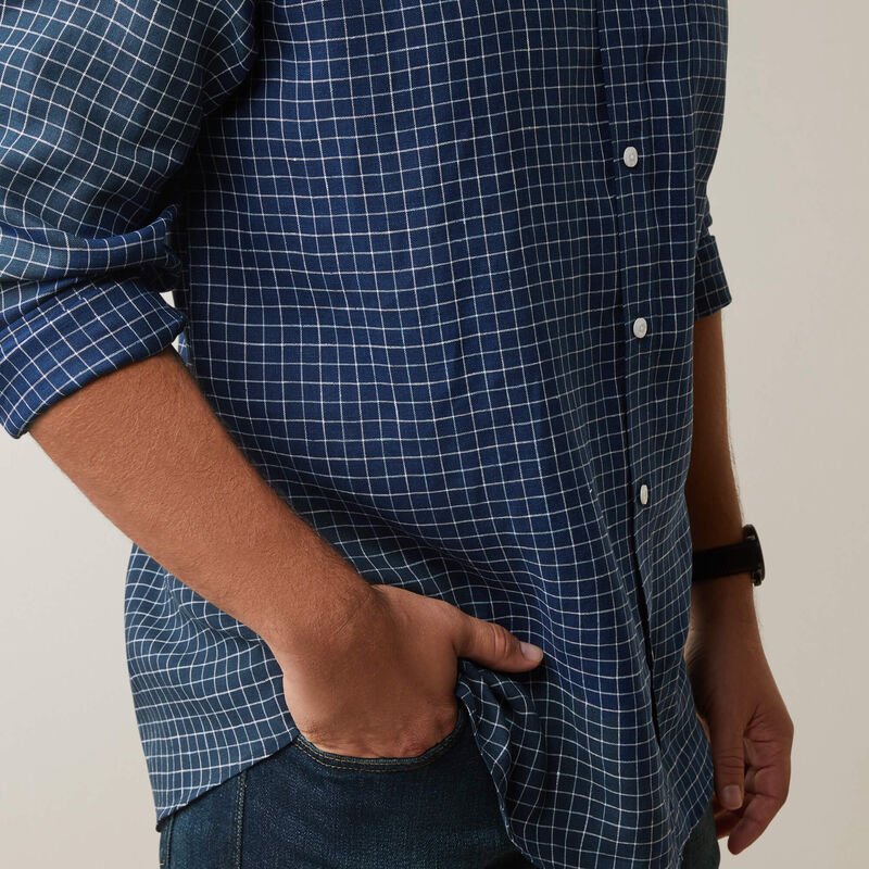 Koszula Ariat Sonoma Navy Tattersal