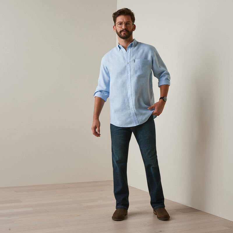 Koszula Ariat Sonoma powder Blue