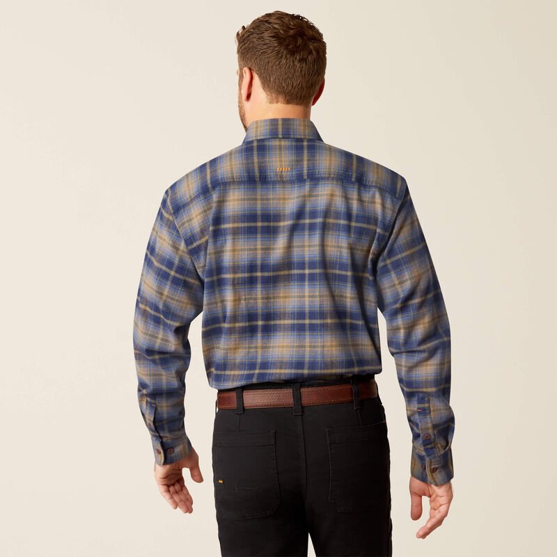Koszula męska DuraStretch Rebar- NAVY & KHAKI