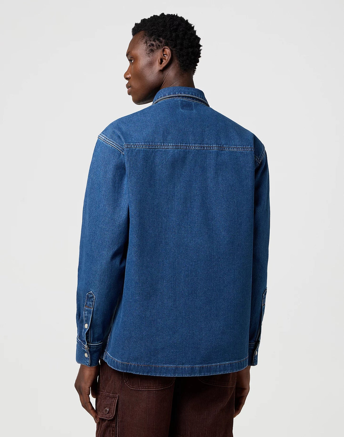 Koszula męska Wrangler Retro Blue