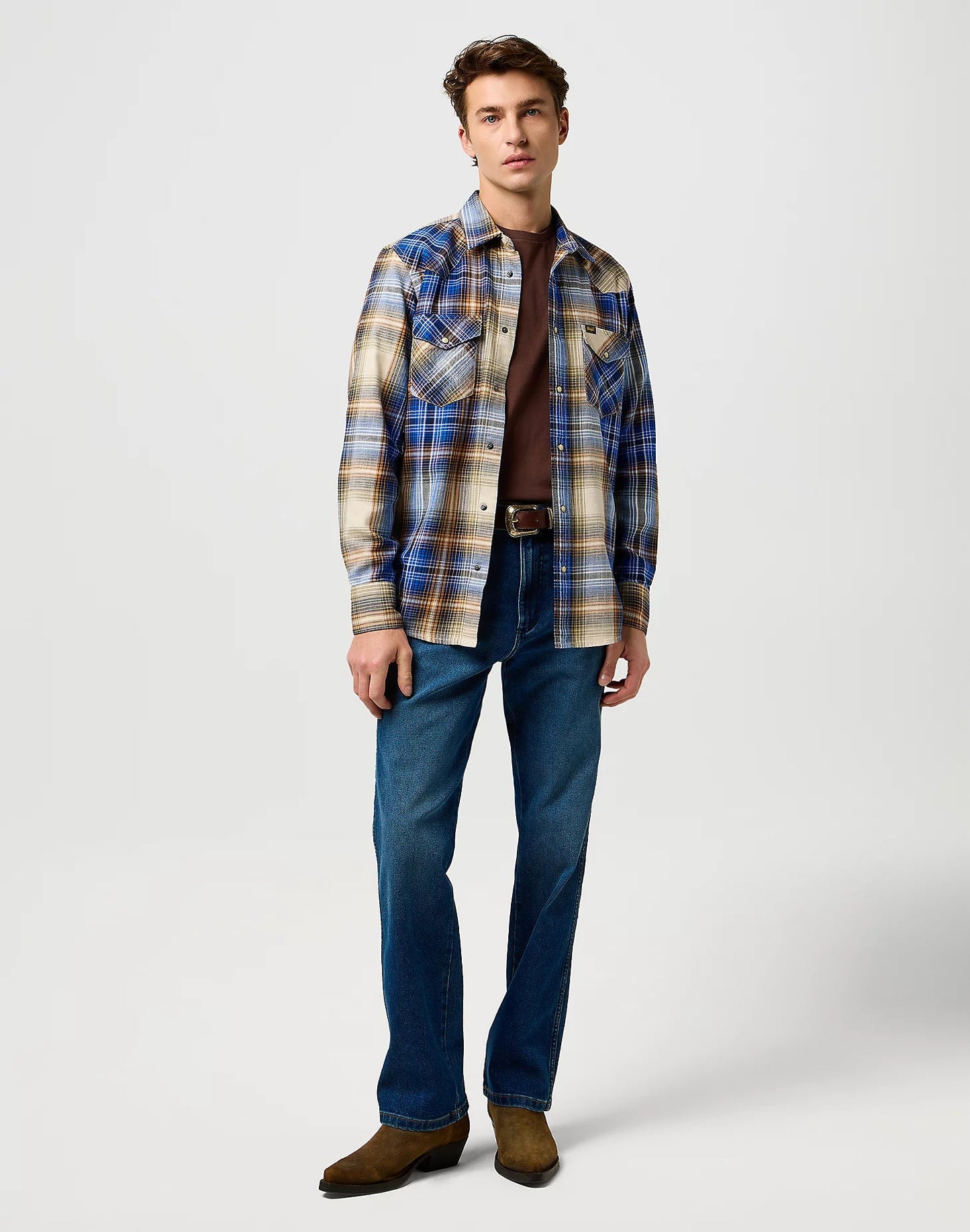 Koszula Wrangler Western Indigo