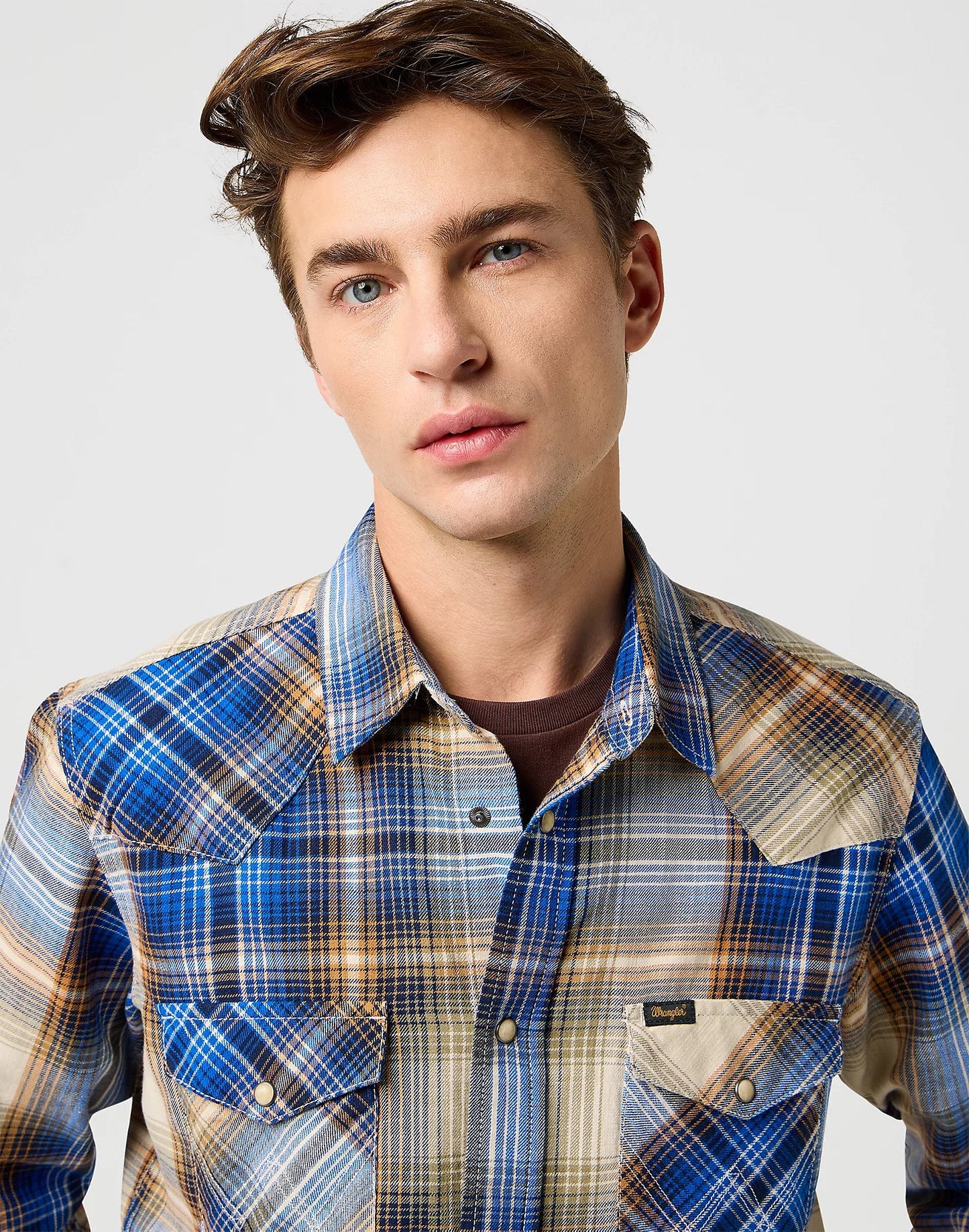 Koszula Wrangler Western Indigo