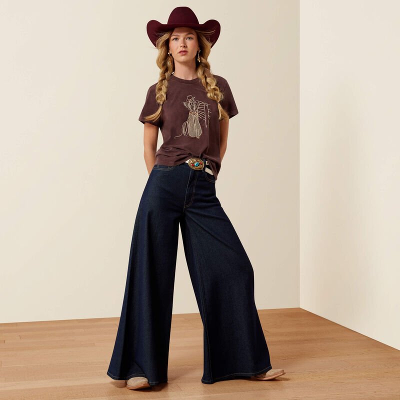 Koszulka Damska Ariat Rebel With A Cause