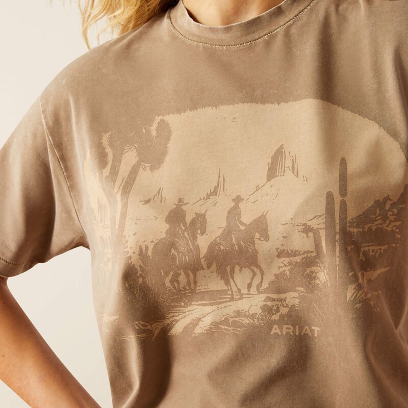 Koszulka damska Ariat Western Mural