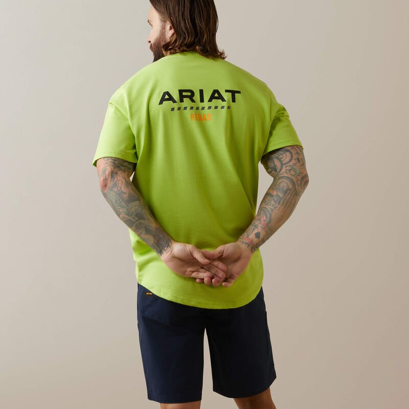 Koszulka Ariat Rebar Cotton Strong Logo