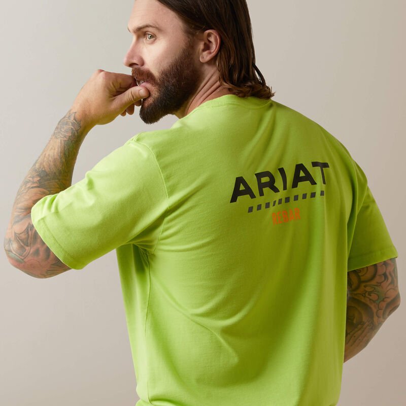 Koszulka Ariat Rebar Cotton Strong Logo