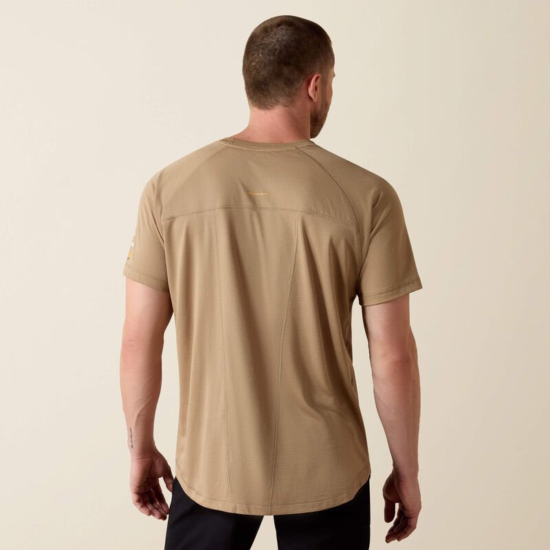 Koszulka Ariat Rebar Heat Fighter Khaki