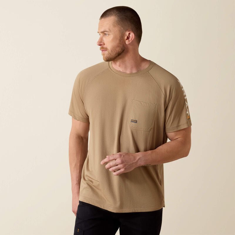 Koszulka Ariat Rebar Heat Fighter Khaki
