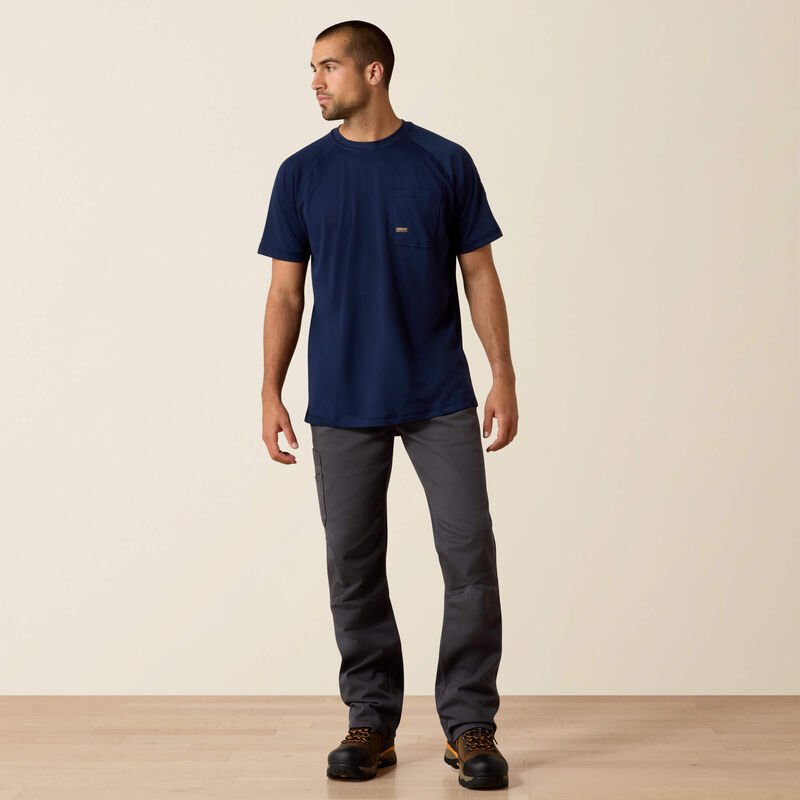 Koszulka Ariat Rebar Heat Fighter Navy