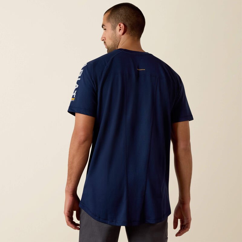 Koszulka Ariat Rebar Heat Fighter Navy