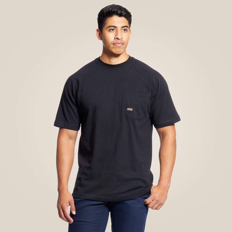 Koszulka Ariat Rebar Strong Black